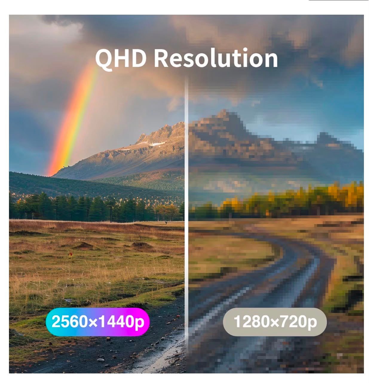 FeuVision 27" QHD 200Hz IPS Gaming Monitor — 3