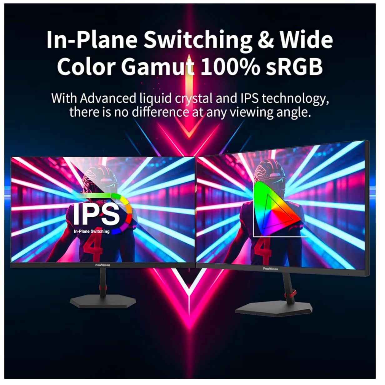 FeuVision 27" QHD 200Hz IPS Gaming Monitor — 4