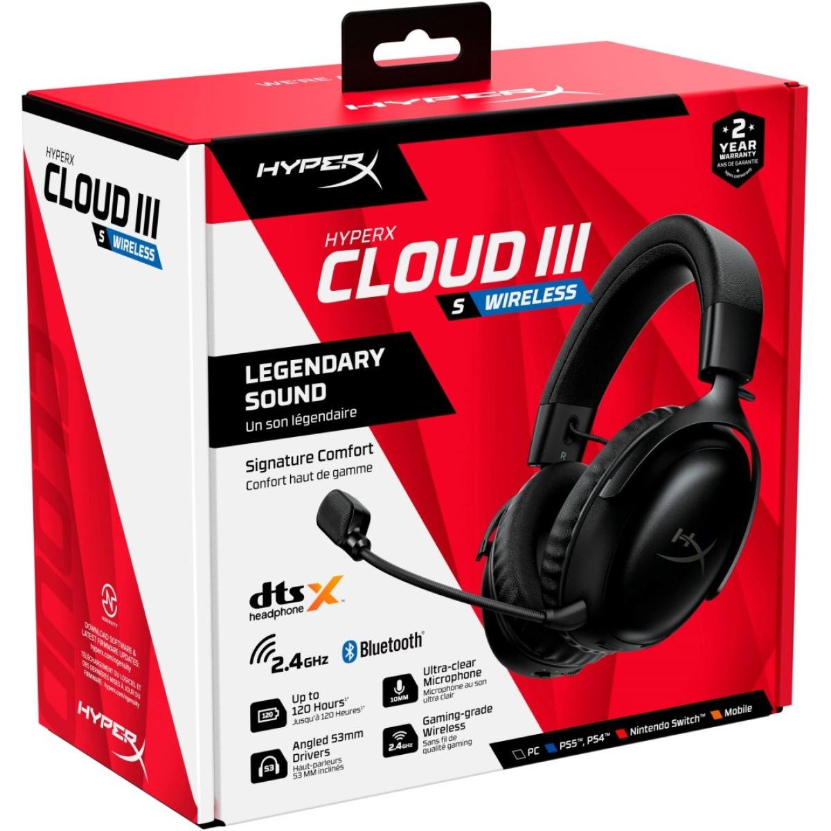 سماعة الألعاب اللاسلكية HyperX Cloud III S — 5