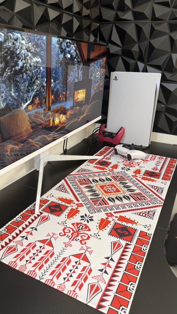 Heritage Red Gaming Mouse Pad